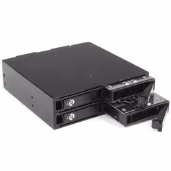 StarTech.com Backplane mobile per rack hot-swap 5,25" a 4 alloggiamenti HDD SATA/SAS da 2,5" - 6 Gbps - Vista aggiuntiva 4