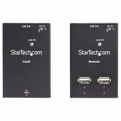 StarTech.com Prolunga/Extender USB 2.0 a 4 porte via Cat5 o Cat6 - Estensore USB2.0 via cavo Cat5/Cat6 fino a 40m - Vista aggiuntiva 5