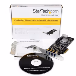 StarTech.com Scheda Espansione PCI Express USB 3.0 SuperSpeed a 4 porte ( 3 esterne, 1 interna ) - Vista aggiuntiva 5