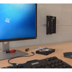 StarTech.com HUB Industriale USB 3.0 a 7 porte - Perno e concentratore USB 3.0 con Protezione ESD - Vista aggiuntiva 4