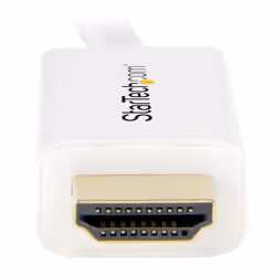 StarTech.com Cavo convertitore adattatore Mini DisplayPort a HDMI - mDP a HDMI da 2m - 4K bianco - Vista aggiuntiva 5
