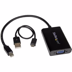 StarTech.com Adattatore Mini DisplayPort 1.2 a VGA - Convertitore mDP a VGA con audio - 1920 x 1200 - Vista aggiuntiva 4