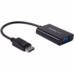 StarTech.com Adattatore DisplayPort a VGA - Convertitore DP a VGA con audio - 1920 x 1200, 0,184 m, 1920 x 1200 Pixel, 1080p, ...
