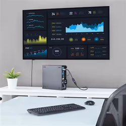 StarTech.com Adattatore / Convertitore HDMI a DP alimentato via USB - Ultra HD 4K - Vista aggiuntiva 4
