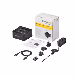 StarTech.com Box esterno USB 3.1 (10Gbps) a doppio alloggiamento da 2,5"/3,5" SATA SSD/HDD - Vista aggiuntiva 6
