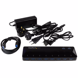 StarTech.com Hub USB 3.0 a 10 Porte di Ricarica e Sincronizzazione - 2 Porte x 1,5 Amp - Vista aggiuntiva 4