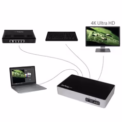 StarTech.com Docking Station DisplayPort per Portatili Universale DP - USB 3.0 ULTRA HD 4K - Vista aggiuntiva 5