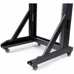 StarTech.com Server Rack a 2 Montanti 42U Open Frame, Armadio Rack di Rete 19" con Ruote, Rack Server 19 Pollici a Telaio Aperto per Apparecchiature AV/Dati/Media/IT, Quadro/Rack dati per spazi domestici/ufficio - Vista aggiuntiva 4