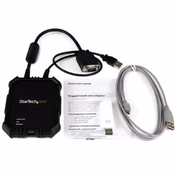 StarTech.com Adattatore crash cart portatile per PC con alloggiamento antiurto - Console KVM USB con trasferimento di file e Acquisizione Video - Vista aggiuntiva 7