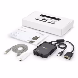 StarTech.com Adattatore crash cart portatile per PC con alloggiamento antiurto - Console KVM USB con trasferimento di file e Acquisizione Video - Vista aggiuntiva 8