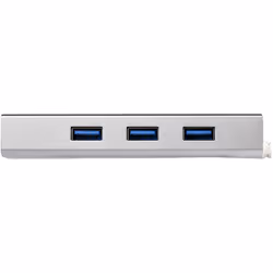 StarTech.com Hub USB a 3 porte con Ethernet, 3 porte USB-A, Gigabit Ethernet/GbE, USB 5Gbps, alimentato tramite USB, hub USB 3.0 portatile per notebook - Vista aggiuntiva 5