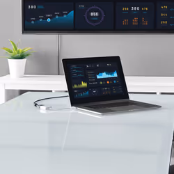 StarTech.com Adattatore USB-C a VGA - Convertitore Video USB 3.1 type-C a VGA - 1080p - Bianco - Vista aggiuntiva 5