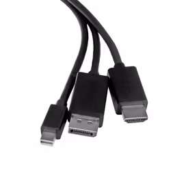 StarTech.com Cavo convertitore HDMI, DisplayPort o mini DisplayPort a HDMI - Adattatore DP e mDP a HDMI da 2m - Vista aggiuntiva 4