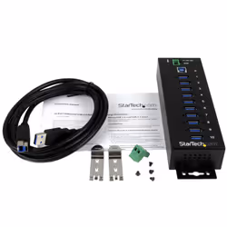 StarTech.com HUB Industriale USB 3.0 a 10 porte - Perno e concentratore USB 3.0 con ESD e protezione da sovratensioni - Vista aggiuntiva 5