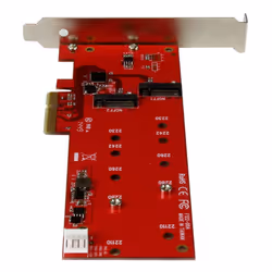 StarTech.com Scheda controller PCI express 2x ( SSD ) M.2 - Adattatore M.2 SATA PCIe NGFF - Vista aggiuntiva 4