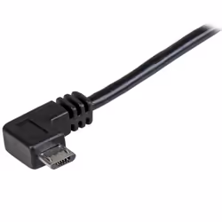 StarTech.com USBAUB2MRA cavo USB USB 2.0 2 m USB A Micro-USB B Nero - Vista aggiuntiva 2