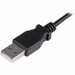 StarTech.com USBAUB2MRA cavo USB USB 2.0 2 m USB A Micro-USB B Nero - Vista aggiuntiva 3