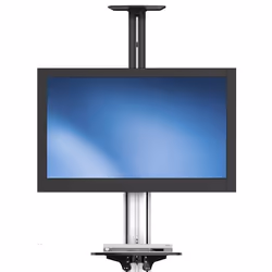 StarTech.com Carrello TV per Schermo da 32" a 75" - Regolazione Altezza One-Touch - Vista aggiuntiva 4