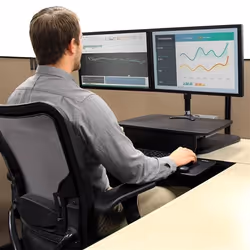 StarTech.com Postazione di lavoro Sit-Stand ergonomica - Altezza regolabile - Vista aggiuntiva 8