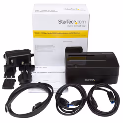 StarTech.com Docking Station per Hard Disk a Singolo Slot - Dock USB 3.1 (10 Gbps)/eSATA per Hard Drive HDD/SSD Esterno SATA III da 2,5/3,5" - Dock Station per Disco Rigido con Carica dall'Alto - Vista aggiuntiva 7