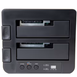 StarTech.com Dock Duplicatore autonomo USB 3.1 (10Gbps) per SATA SSD/HDD da 2,5" & 3,5" - Duplicatore fast-speed 28GB/min - Vista aggiuntiva 4