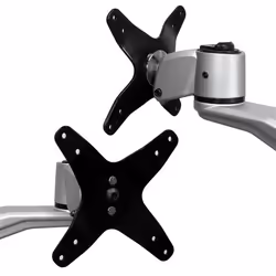 StarTech.com Supporto per Doppio Monitor con bracci articolati - Impilabile - Assemblaggio Tool-Less - Vista aggiuntiva 7