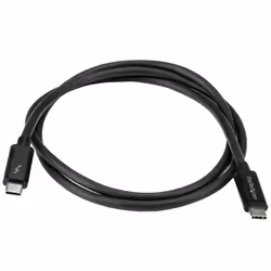 StarTech.com Cavo Thunderbolt 3 da 1m, 20Gbps, 100W PD, 4K, Certificato Thunderbolt, Compatibile con Thunderbolt 4/USB 3.2/DP Alt Mode/USB4 - Vista aggiuntiva 5