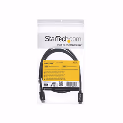 StarTech.com Cavo Thunderbolt 3 da 1m, 20Gbps, 100W PD, 4K, Certificato Thunderbolt, Compatibile con Thunderbolt 4/USB 3.2/DP Alt Mode/USB4 - Vista aggiuntiva 6