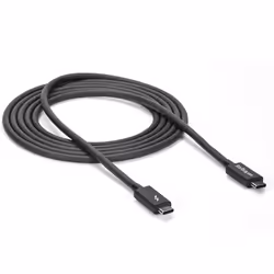 StarTech.com Cavo Thunderbolt 3 da 2m, 20Gbps, 100W PD, 4K, Certificato Thunderbolt, Compatibile con Thunderbolt 4/USB 3.2/DP Alt Mode/USB4 - Vista aggiuntiva 5