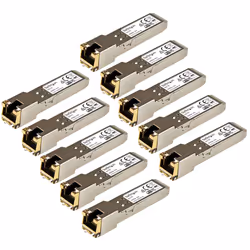 StarTech.com Cisco GLC-T Compatibile Ricetrasmettitore SFP - 1000BASE-T - 10 unità - Vista aggiuntiva 6