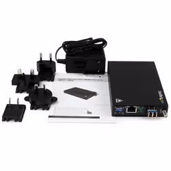 StarTech.com Convertitore Multimediale Gigabit Ethernet Rame a Fibra - SM LC - 10km - Vista aggiuntiva 5