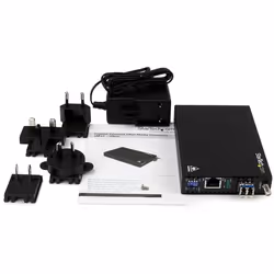 StarTech.com Convertitore Multimediale Gigabit Ethernet Rame a Fibra - SM LC - 20km - Vista aggiuntiva 5