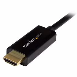 StarTech.com Cavo DisplayPort a HDMI Passivo 4K 30Hz - 3 m - Cavo Adattatore DisplayPort a HDMI - Convertitore DP 1.2 a HDMI - Connettore DP a scatto - Vista aggiuntiva 4