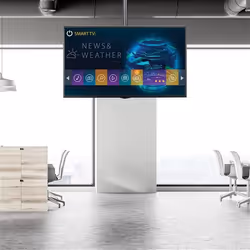 StarTech.com Supporto a soffitto per TV - Staffa per TV con asta telescopica regolabile - Inclinabile / girevole - Staffa VESA universale per schermo singolo da 32" a 75" - Vista aggiuntiva 6