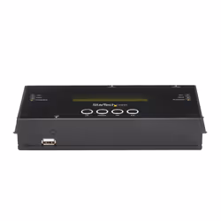 StarTech.com Duplicatore ed Eraser Standalone 1:1 per Hard Disk HDD/SSD SAS e SATA con funzione Clone - Display LCD - Conforme TAA - Indipendente dal sistema operativo - Vista aggiuntiva 4