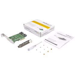 StarTech.com Adattatore SSD M.2 NGFF a 3 porte - 1x M.2 PCIe ( NVMe) , 2x M.2 SATA III M.2 - PCIe 3.0 - Vista aggiuntiva 5