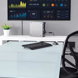StarTech.com Adattatore DisplayPort a HDMI 4K 60Hz - Convertitore video attivo da DP 1.4 a HDMI 2.0 - Dongle/Cavo adattatore per Monitor/TV/Display HDMI - Connettore DP a scatto - Vista aggiuntiva 5