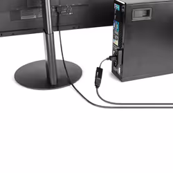StarTech.com Adattatore DisplayPort a HDMI 4K 60Hz - Convertitore video attivo da DP 1.4 a HDMI 2.0 - Dongle/Cavo adattatore per Monitor/TV/Display HDMI - Connettore DP a scatto - Vista aggiuntiva 6