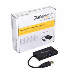 StarTech.com Hub USB 3.0 a 4 Porte - Hub USB Type-A con 1x USB-C e 3x USB-A Porte (SuperSpeed 5Gbps) - Alimentato da Bus USB - Adattatore/Hub USB 3.1 Gen 1 - Hub USB Portatile per Notebook - Vista aggiuntiva 6