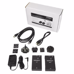 StarTech.com Extender USB 2.0 su cavo Cat5e/Cat6 (RJ45) - Fino a 50m - Kit adattatore per estensore porta USB ad alta velocità - Alimentato - Prolunga cavo USB via Ethernet - 480Mbps - Metallo - Vista aggiuntiva 4