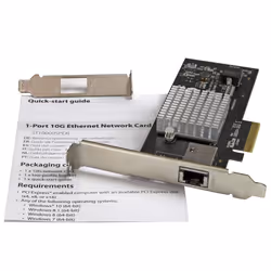 StarTech.com Scheda di Rete RJ 45 Ethernet PCI express ad 1 porta da 10GBase - Adattatore PCIe NIC Gigabit Ethernet - Vista aggiuntiva 5