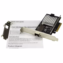 StarTech.com Scheda di rete PCIe ad 1 porta 10G Open SFP+ con Chip Intel - MM/SM - Vista aggiuntiva 5