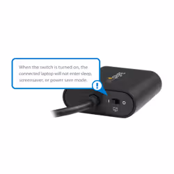 StarTech.com Adattatore USB-C a VGA con Switch Modalità Presentazione - 1920x1200 - Vista aggiuntiva 4