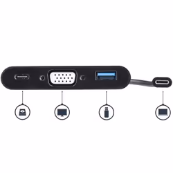 StarTech.com Adattatore Multifunzione USB-C a VGA con porta USB-A e Power Delivery - Vista aggiuntiva 4