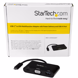 StarTech.com Adattatore Multifunzione USB-C a VGA con porta USB-A e Power Delivery - Vista aggiuntiva 6