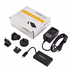 StarTech.com Hub USB-C a 4 Porte - Hub USB Type-C con 4 Porte USB-A (USB 3.0/3.1 Gen 1 SuperSpeed 5Gbps) - Adattatore Portatile USB-C/USB-A - Hub di Ricarica BC 1.2 Autoalimentato da Bus USB o con Alimentatore - Vista aggiuntiva 6