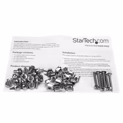 StarTech.com Staffa Rack in Accaio 6U per montaggio apparecchiature su parete Verticale da 19" - Vista aggiuntiva 5