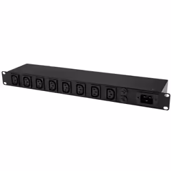 StarTech.com Unità Distribuzione Alimentazione PDU 1U a 8 porte montabile a Rack con prese C13 - 16A - Cavo di Alimentazione ...