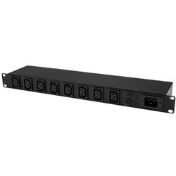 StarTech.com Unità Distribuzione Alimentazione PDU 1U a 8 porte montabile a Rack con prese C13 - 16A - Cavo di Alimentazione (CEE7/7) - 3m