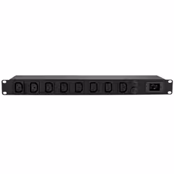 StarTech.com Unità Distribuzione Alimentazione PDU 1U a 8 porte montabile a Rack con prese C13 - 16A - Cavo di Alimentazione (CEE7/7) - 3m